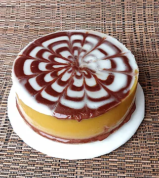 Kanten de Mango i Ganache cacau